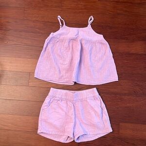 🎉 Cotton Gauze Purple Outfit